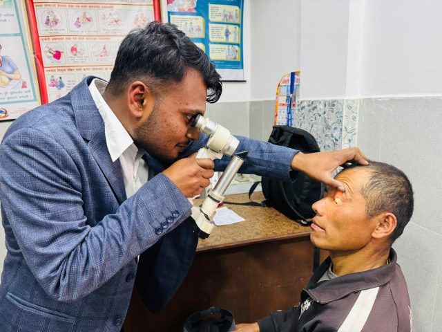 Cataract screening camp completed in Deurali