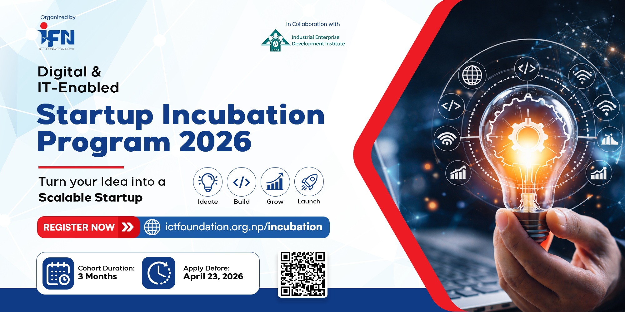 आईसीटी फाउन्डेसनद्वारा ५० भन्दाबढी स्टार्टअपलाई ‘इन्क्युबेसन’