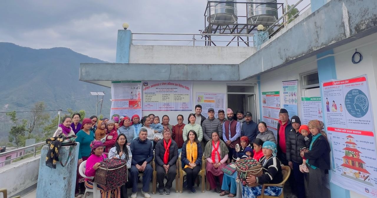 म्यागङमा एकीकृत जनस्वास्थ्य तथा पोषण अभियानमा ३९१ जना लाभान्वित