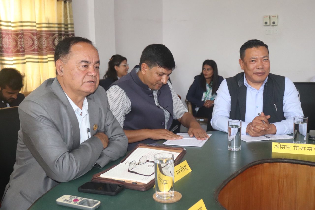 Project selection program in Nuwakot prioritizing watershed and forest management