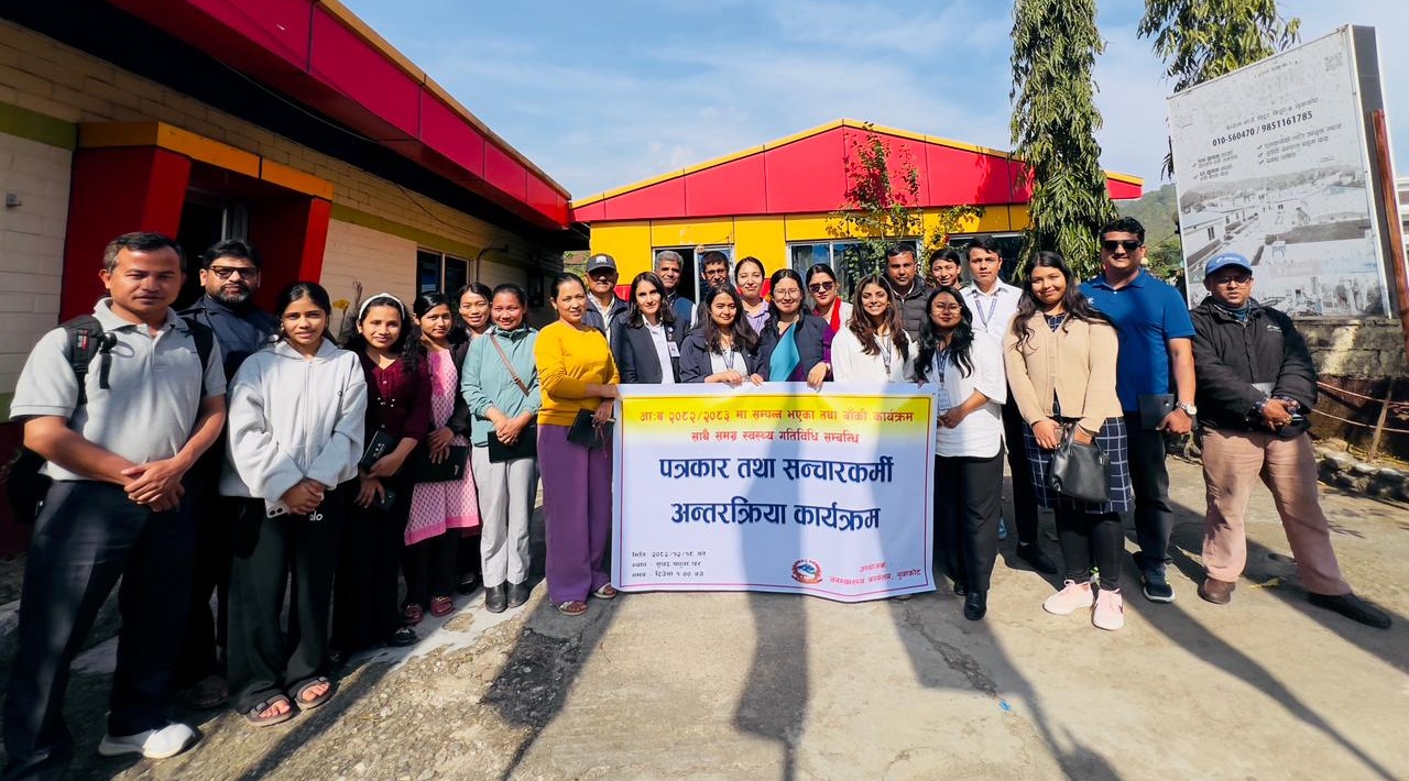 Satisfactory results in vaccination and maternal safety in Nuwakot