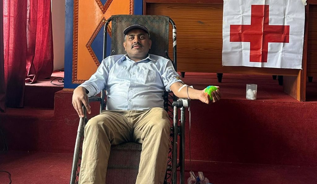 blood donate in Kispan RM Nuwakot