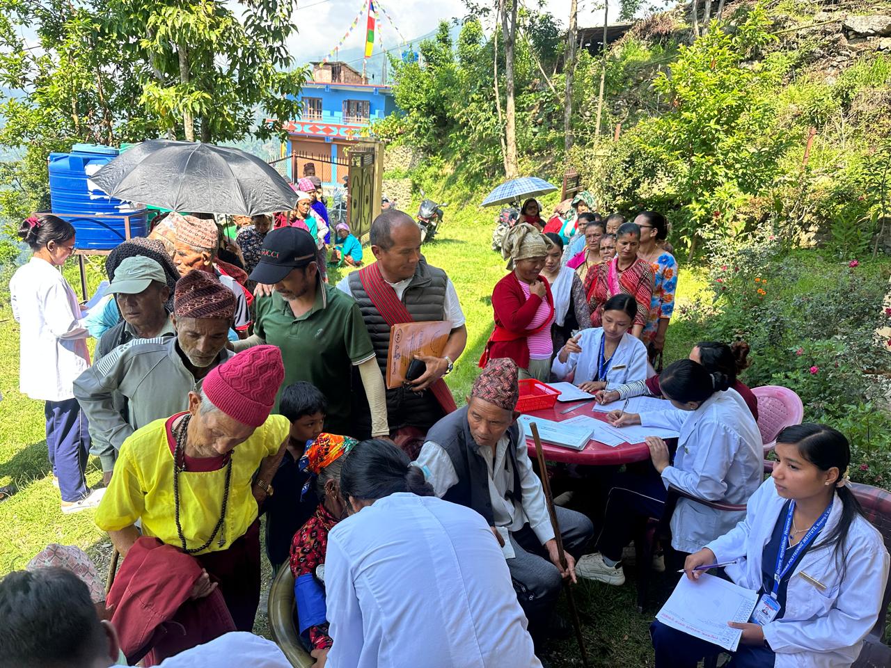 काहुलेमा निःशुल्क विशेषज्ञ स्वास्थ्य शिविर