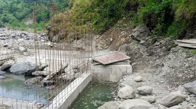 Historic success of Bidur drinking water supply Construction of modern spring in Falakhu River completed