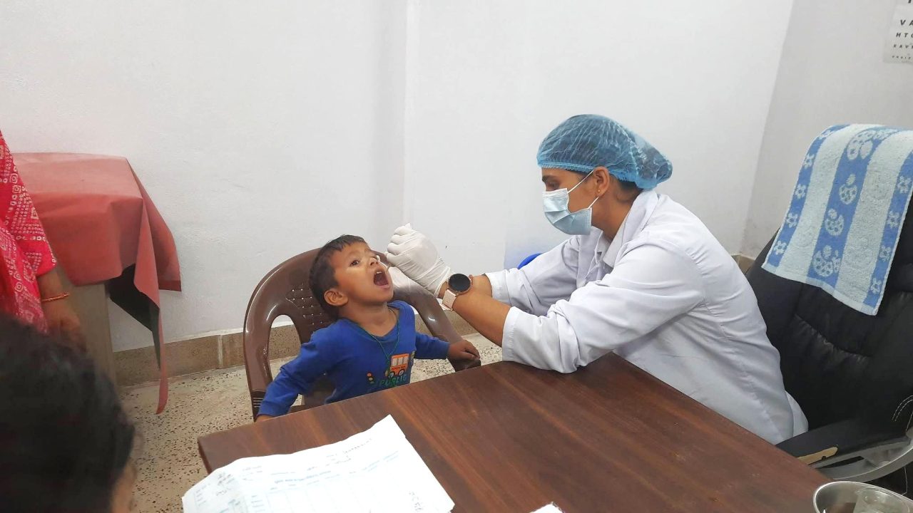 3,498 children received the Swarnabindu Prashan benefit