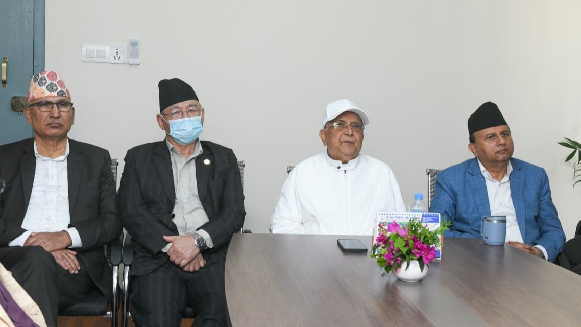 अध्यक्ष ओलीको आग्रह– सानातिना मतभेद बिर्सेर पार्टी एकताका साथ अघि बढौँ