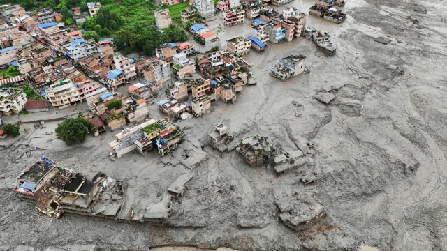 trishuli bazar after flood