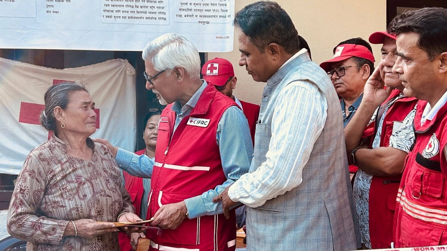 IFRC's commitment to ensuring that resources for flood victims are not lacking Bidur